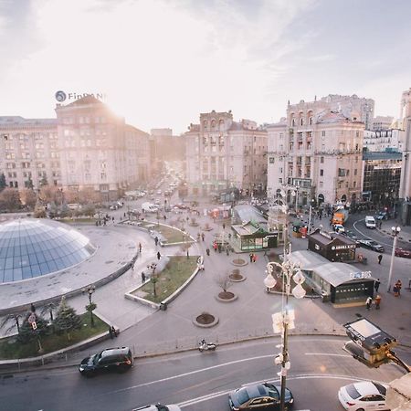 Apartamento Amazing View Of Maydan! Kiev Exterior foto