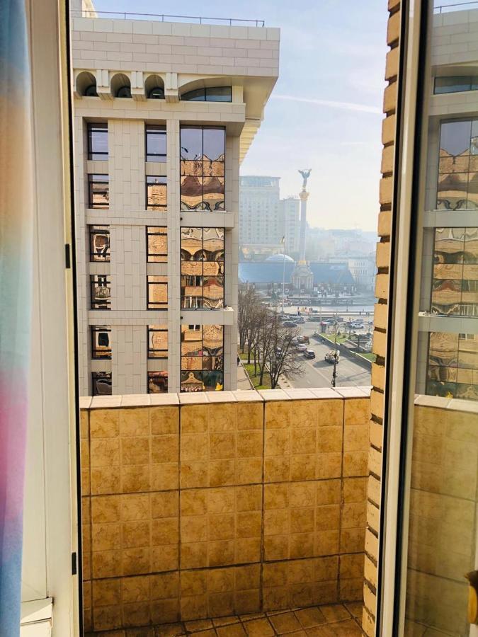 Apartamento Amazing View Of Maydan! Kiev Exterior foto