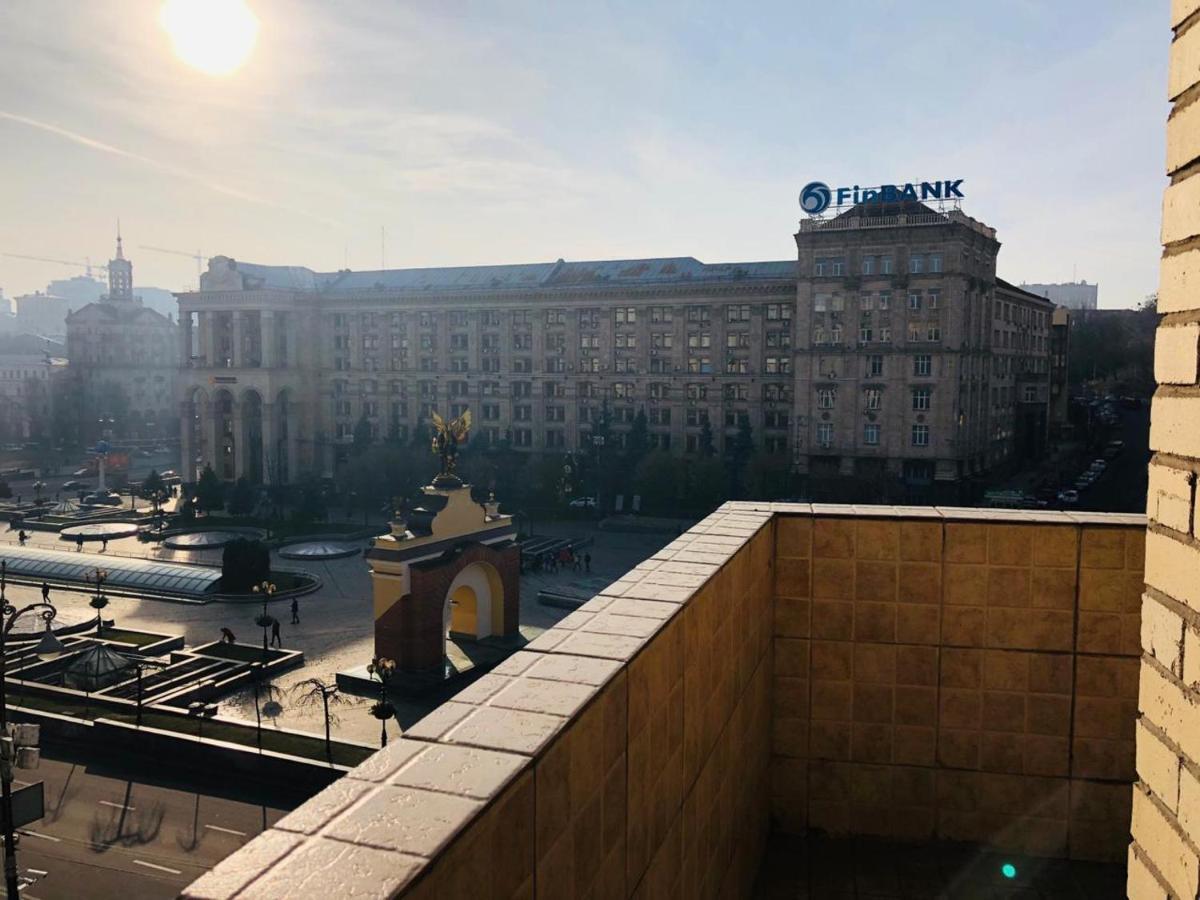 Apartamento Amazing View Of Maydan! Kiev Exterior foto