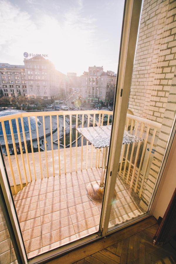 Apartamento Amazing View Of Maydan! Kiev Exterior foto